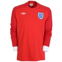 2010-11 England World Cup Long Sleeve Away Shirt