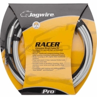 JAGWIRE Racer,  Road Brake and Gear Cable Set-Titanium