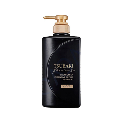 Shiseido - Tsubaki Black
Premium EX Intensive Repair
Hair Shampoo - 490ml