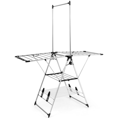 Clothes Drying Rack with
6-Level Adjustable Height
