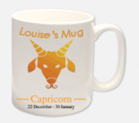 Capricorn Star Sign Mug