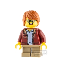 LEGO Ideas Boy Dark Red Jacket