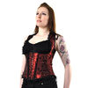 Spin Doctor by Hell Bunny Stephanie Design Corset (Red)