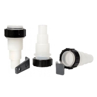 Hozelock Stepped Hosetails & Nuts - Fits All Bioforce Revolution And Vorton (x3) (Z12325)