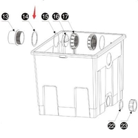 PondXpert MultiChamber Bay Connector O-Ring - Part No.14