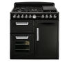 Leisure CMTF99K Dual Fuel Range Cooker - Black