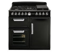 Leisure CMTF99K Dual Fuel Range Cooker - Black