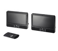 Logik L9DUALM12 Dual-screen Portable DVD Player