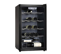 LOGIK LWC59B12 Wine Cooler - Black