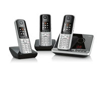 S810A Digital Cordless Phone with Answering Machine - Triple Pack