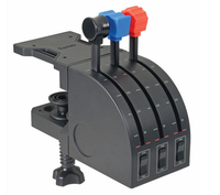 SAITEK PZ45 Pro Flight Throttle Quadrant Flight Controller