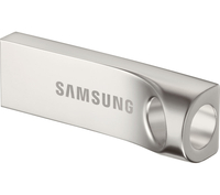 SAMSUNG BAR USB 3.0 Memory Stick - 128 GB,  Silver,  Silver