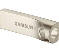 SAMSUNG BAR USB 3.0 Memory Stick - 64 GB,  Silver,  Silver