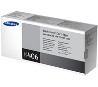 SAMSUNG CLT-K406S Black Toner Cartridge,  Black