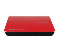 Samsung SE-208DB-TSRS External Slimline USB DVD Writer - Red,  Red
