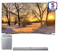 Samsung UE46F8000 Smart 3D 46" LED TV with HW-F751 Wireless Soundbar
