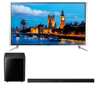 Samsung UE55F6800 Smart 3D 55" LED TV with HW-F550 Wireless Soundbar