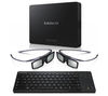 Samsung VG-SEK1000 Smart Evolution TV Upgrade Kit with Wireless Smart TV Keyboard & Active 3D Glasses Twin Pack