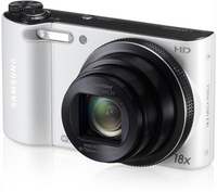 Samsung WB150F Smart WiFi Compact Digital Camera - White,  White