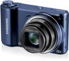 Samsung WB200F Smart WiFi Superzoom Compact Digital Camera - Cobalt Black,  Black