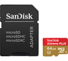 SANDISK Extreme Plus Class 10 microSD Memory Card - 64 GB