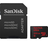 SANDISK Ultra Performance Class 10 microSD Memory Card - 200 GB