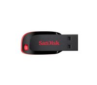 Sandisk Cruzer Blade USB Memory Stick - 4GB,  Black,  Black