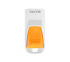 Sandisk Cruzer Edge USB Memory Stick - 16 GB,  White & Orange,  White