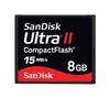 Sandisk Ultra II CompactFlash Memory Card - 8GB