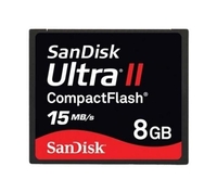 Sandisk Ultra II CompactFlash Memory Card - 8GB