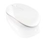 SANDSTROM SLWLSLIM15 Wireless Blue Trace Mouse - White,  Blue