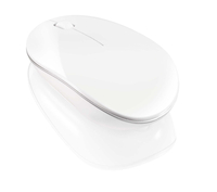 SANDSTROM SLWLSLIM15 Wireless Blue Trace Mouse - White,  Blue