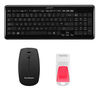 Sandstrom 3 For £30 PC Accessories Bundle including Wireless Blue Trace Mouse,  Blue