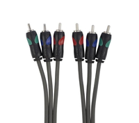 Sandstrom Av Black Series Component Video Cable - 1 m,  Black