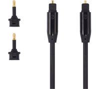 Sandstrom Av Black Series S1OPT114X Digital Optical Cable - 1 m,  Black