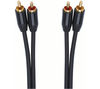 Sandstrom Av Black Series S2RCA114X RCA to RCA Cable - 2 m,  Black
