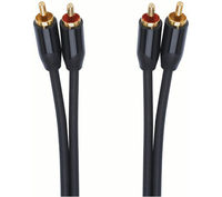 Sandstrom Av Black Series S2RCA114X RCA to RCA Cable - 2 m,  Black