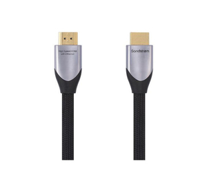 Sandstrom Av Silver Series HDMI Cable - 2 m,  Silver