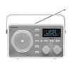 Sandstrom SDABXRL13 Portable DAB Bluetooth Clock Radio - Silver,  Silver