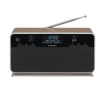 Sandstrom SDABXRW13 DAB Radio - Black & Wood,  Black