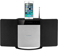 Sandstrom SHLIDAB14 Wireless Flat Panel Hi-Fi System - Apple Lightning Connector