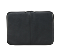Sandstrom SLTRSL12 16" Leather Laptop Sleeve - Black,  Black