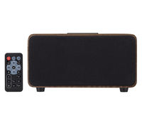 Sandstrom SPDBT1612 iPod & iPhone Wireless Speaker Dock - Walnut & Black,  Black