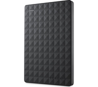 SEAGATE Expansion Portable Hard Drive - 2 TB,  Black,  Black