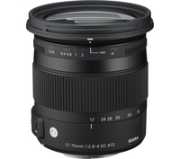 SIGMA 17-70 mm f/2.8-4 DC HSM OS Wide-angle Zoom Lens with Macro - for Nikon