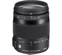 SIGMA 18-200 mm f/3.5-6.3 DC Macro OS HSM C Telephoto Zoom Lens - for Canon