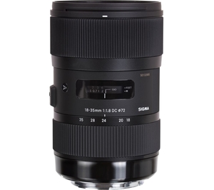 SIGMA 18-35mm f/1.8 DC HSM Standard Zoom Lens - for Canon