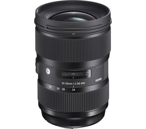 SIGMA 24-35 mm f/2 DG HSM Art Wide-angle Zoom Lens - for Canon