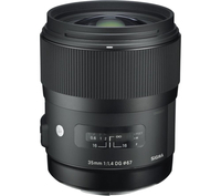 SIGMA 35 mm f/1.4 DG HSM A Standard Prime Lens - for Canon