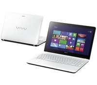 Sony VAIO Fit 15E SVF1532D4EW 15.5" Touchscreen Laptop - White,  White